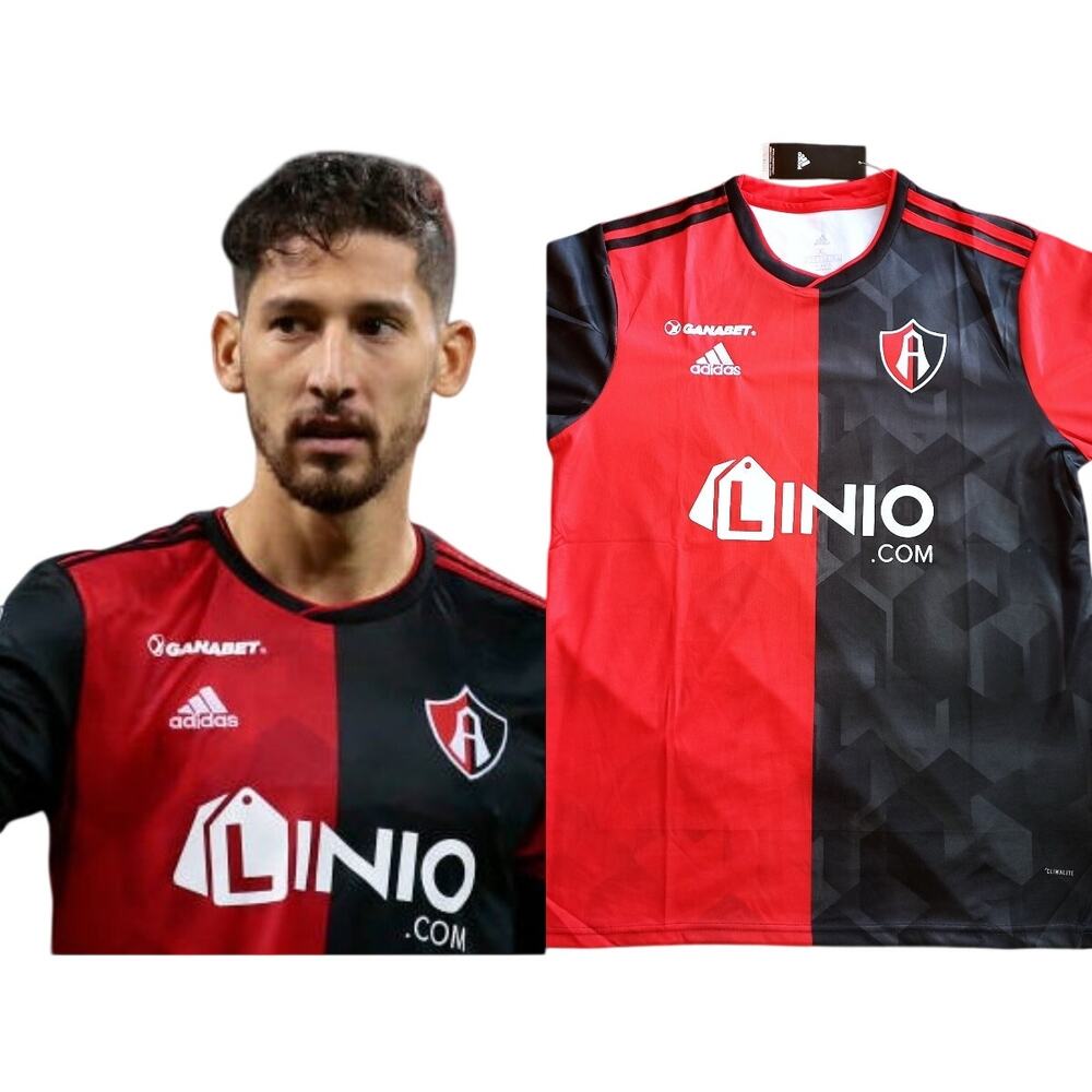 NEW Atlas Guadalajara FC Mexico 2018-2019 ADIDAS Clima jersey XL red home LigaMX